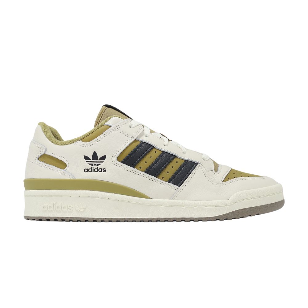 adidas Forum Low CL 'Chalk White Khaki' | Cream | Men's Size 10.5 - JH6286