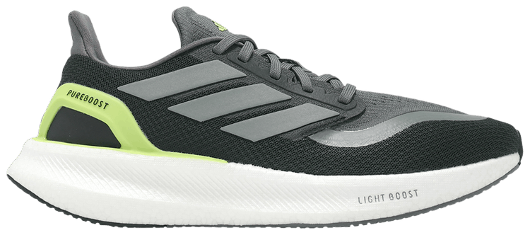 Adidas PureBoost 5 Black Iron Metallic Lime