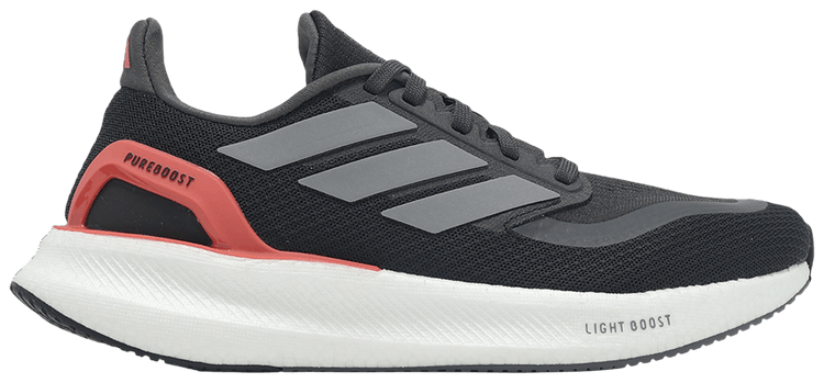 Adidas Wmns PureBoost 5 Black Iron Metallic Red