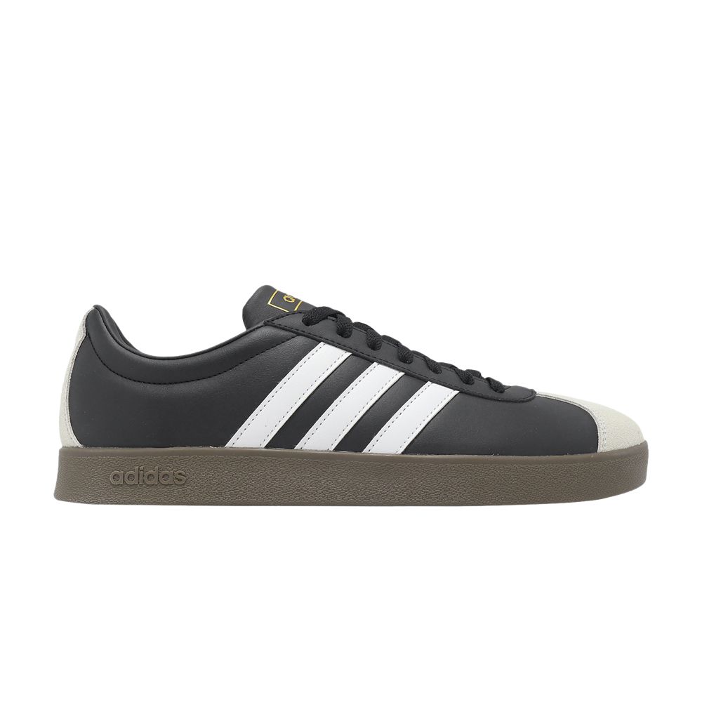 adidas VL Court Classic 'Black White Gum' | Men's Size 10.5 - JQ2471