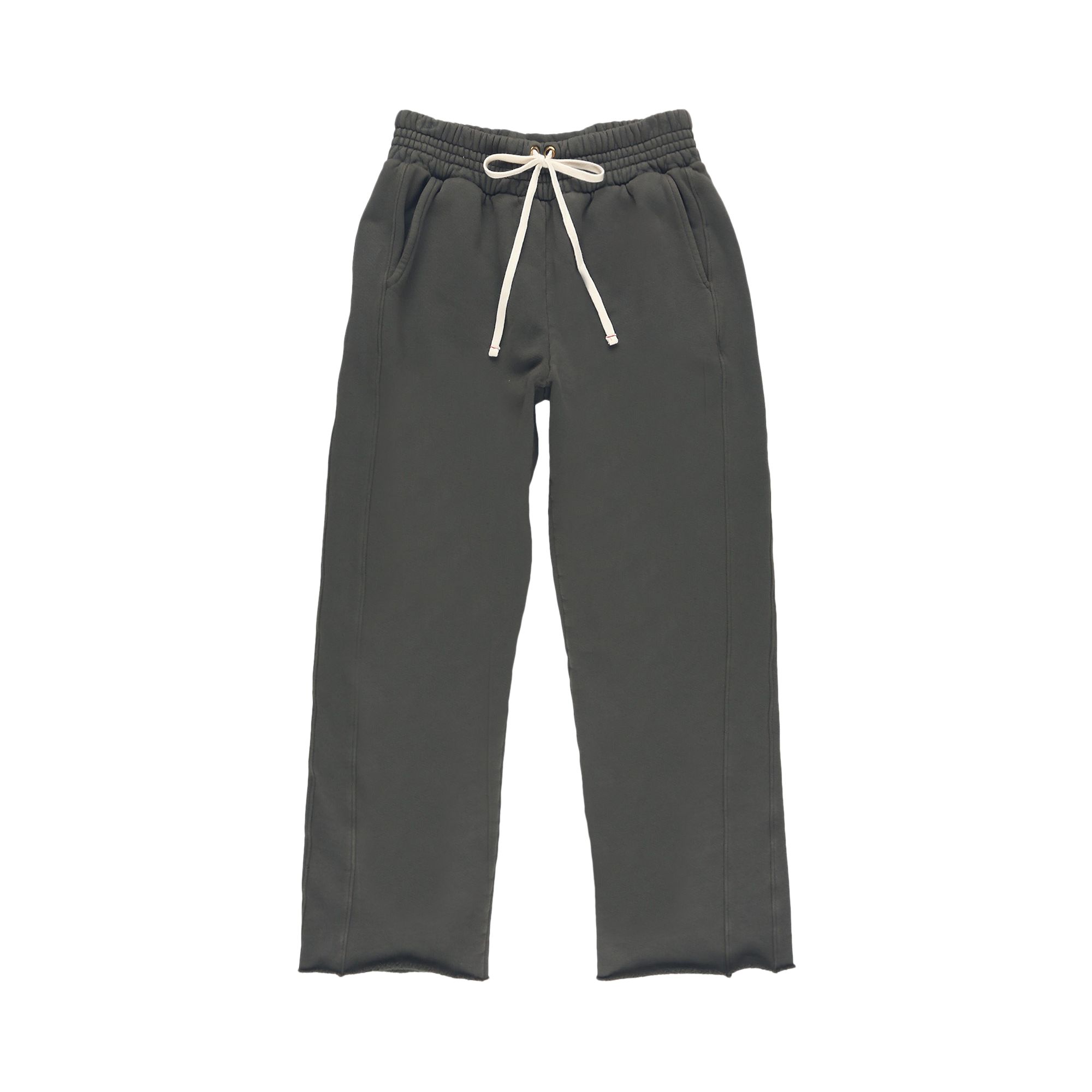 Pre-owned Les Tien Heavyweight Yacht Pant 'washed Forest' | Green | Men's Size M