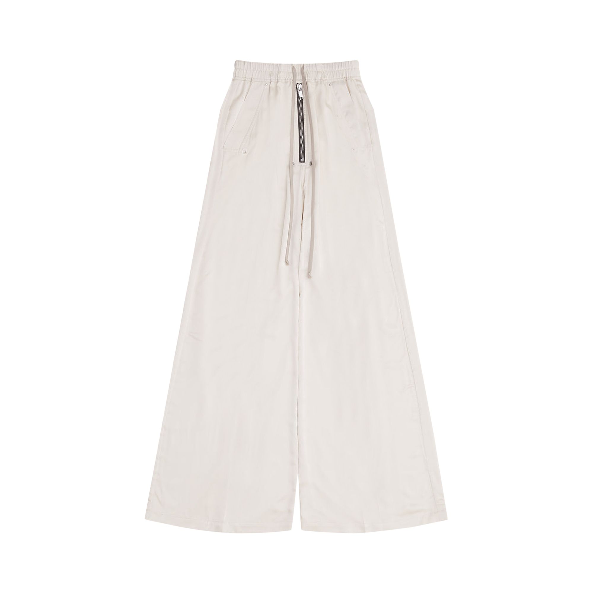 Pre-owned Rick Owens Wide Bela Pants 'dinge' | White | Men's Size 54