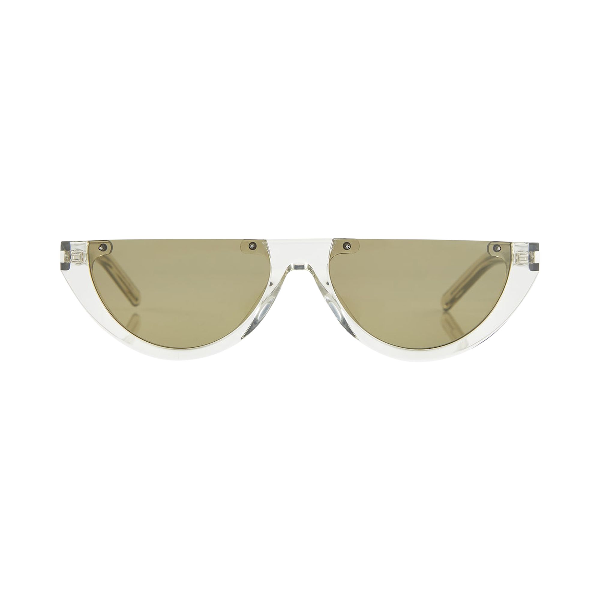 Pre-owned Saint Laurent Cat Eye Sunglasses 'green' | Men's Size Onesize