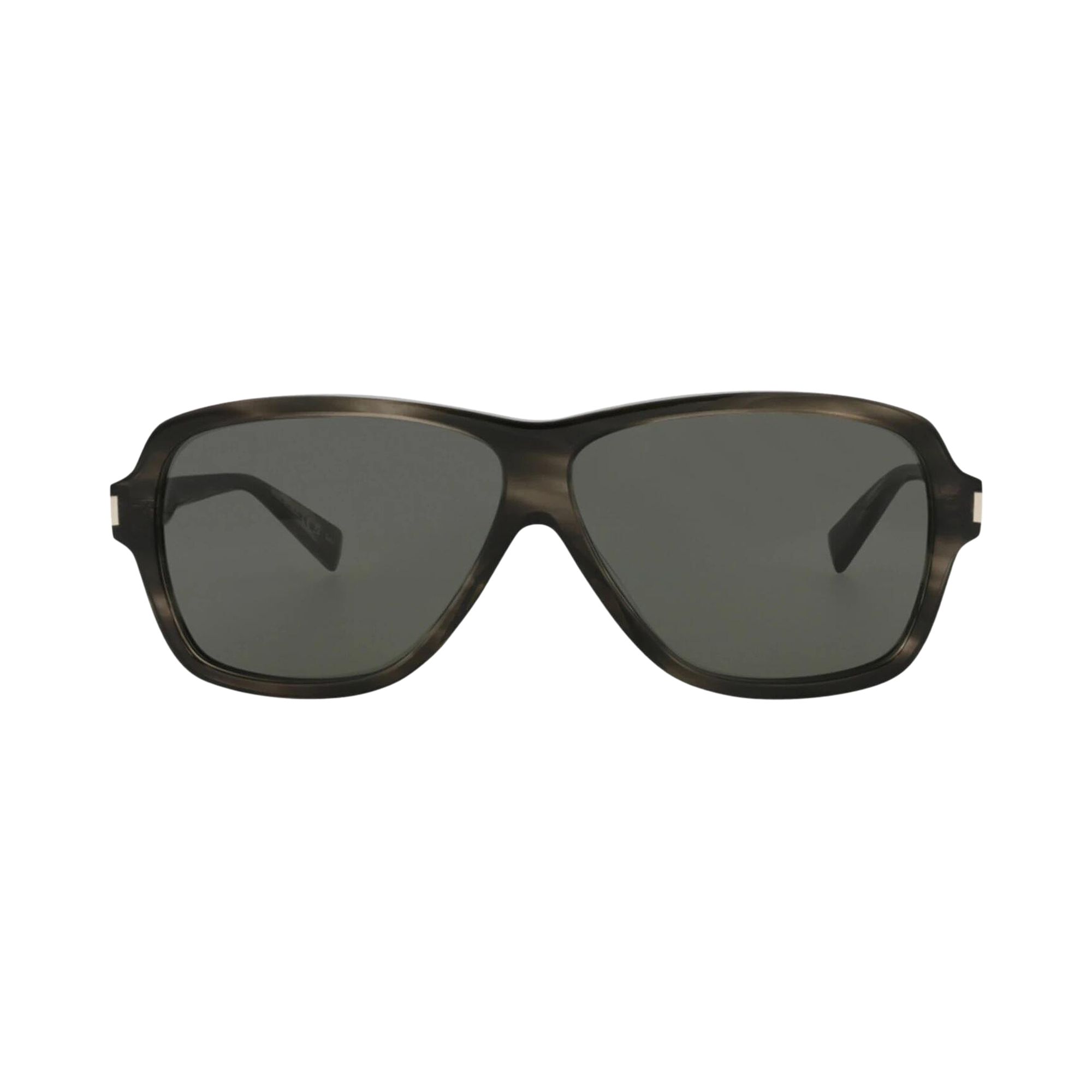 Pre-owned Saint Laurent Aviator Sunglasses 'havana/grey' | Brown | Men's Size Onesize