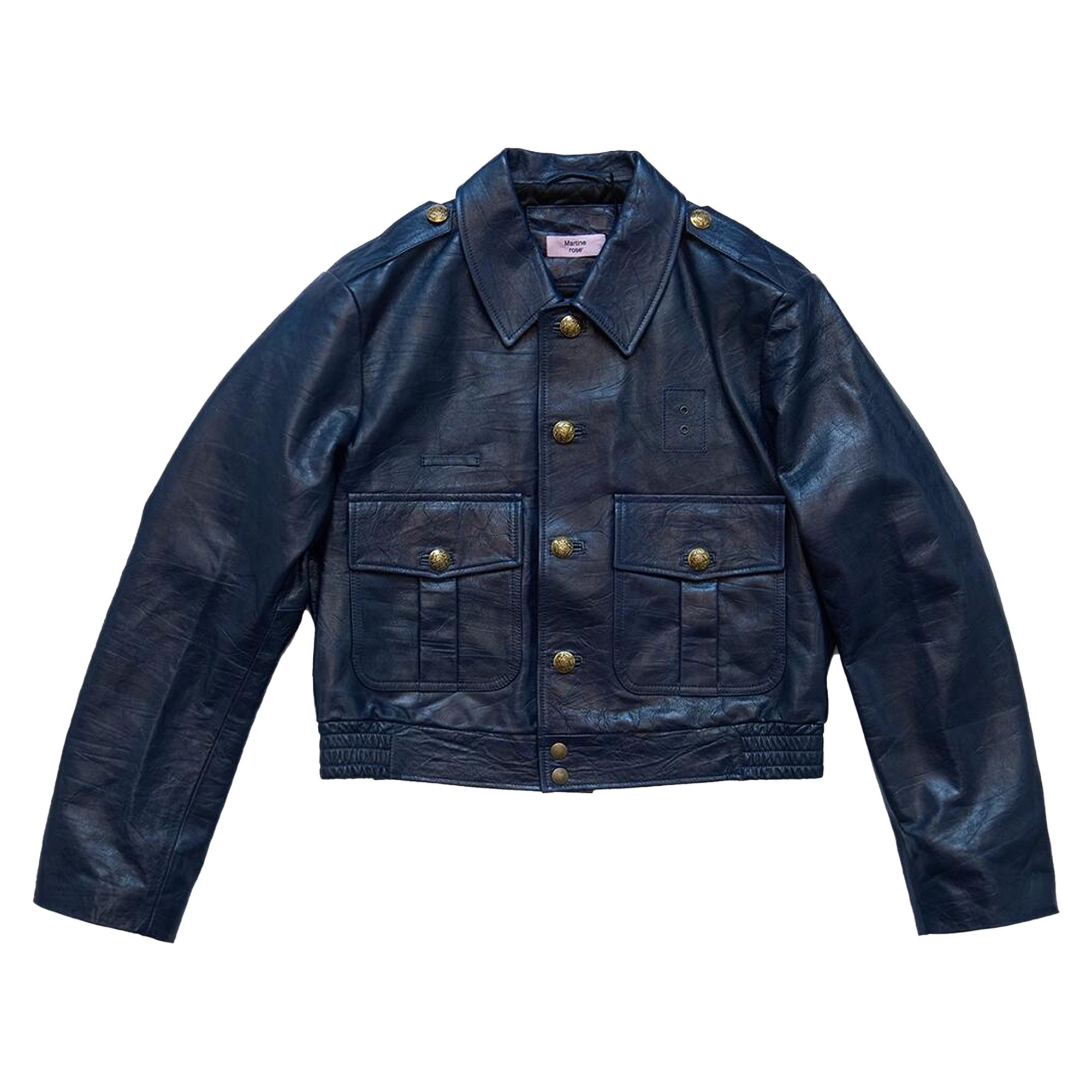 Pre-owned Martine Rose Uniform Jacket 'blue/navy' | Men's Size M