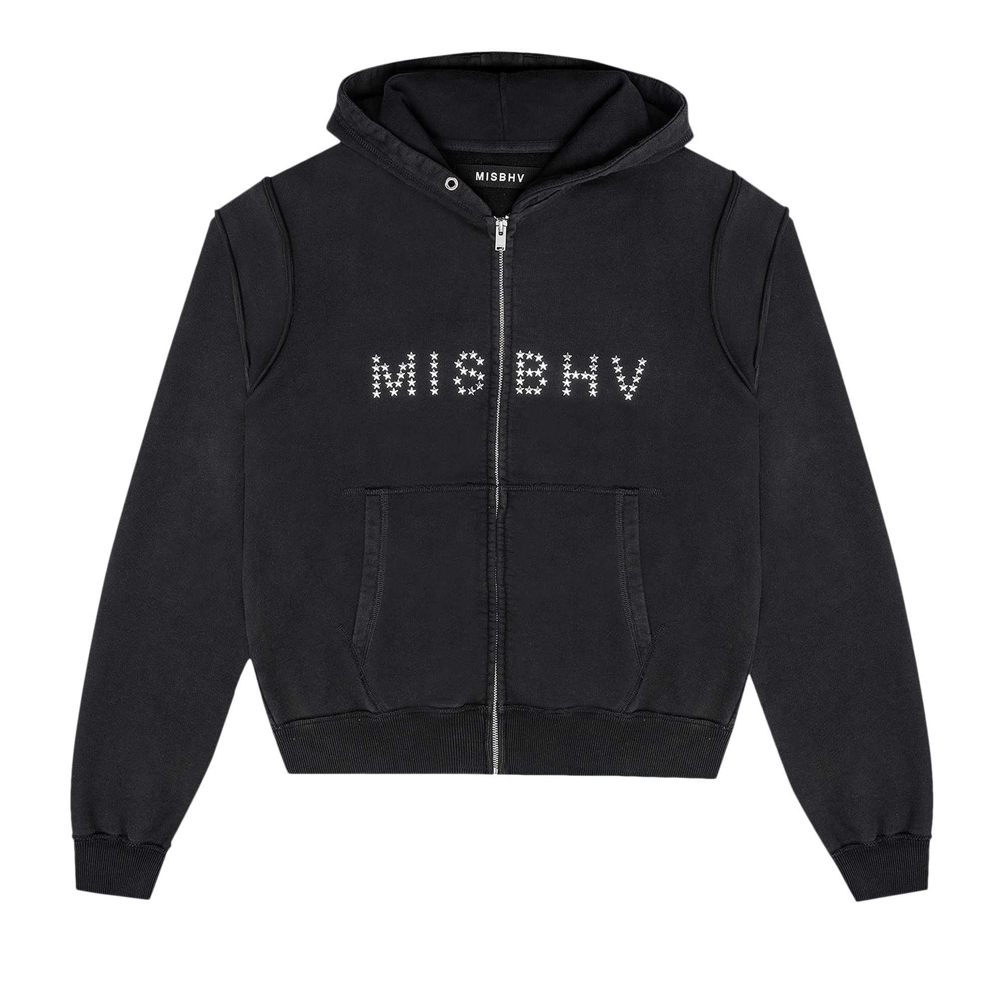 Pre-owned Misbhv Star Teddy Hoodie 'black' | Men's Size Xl
