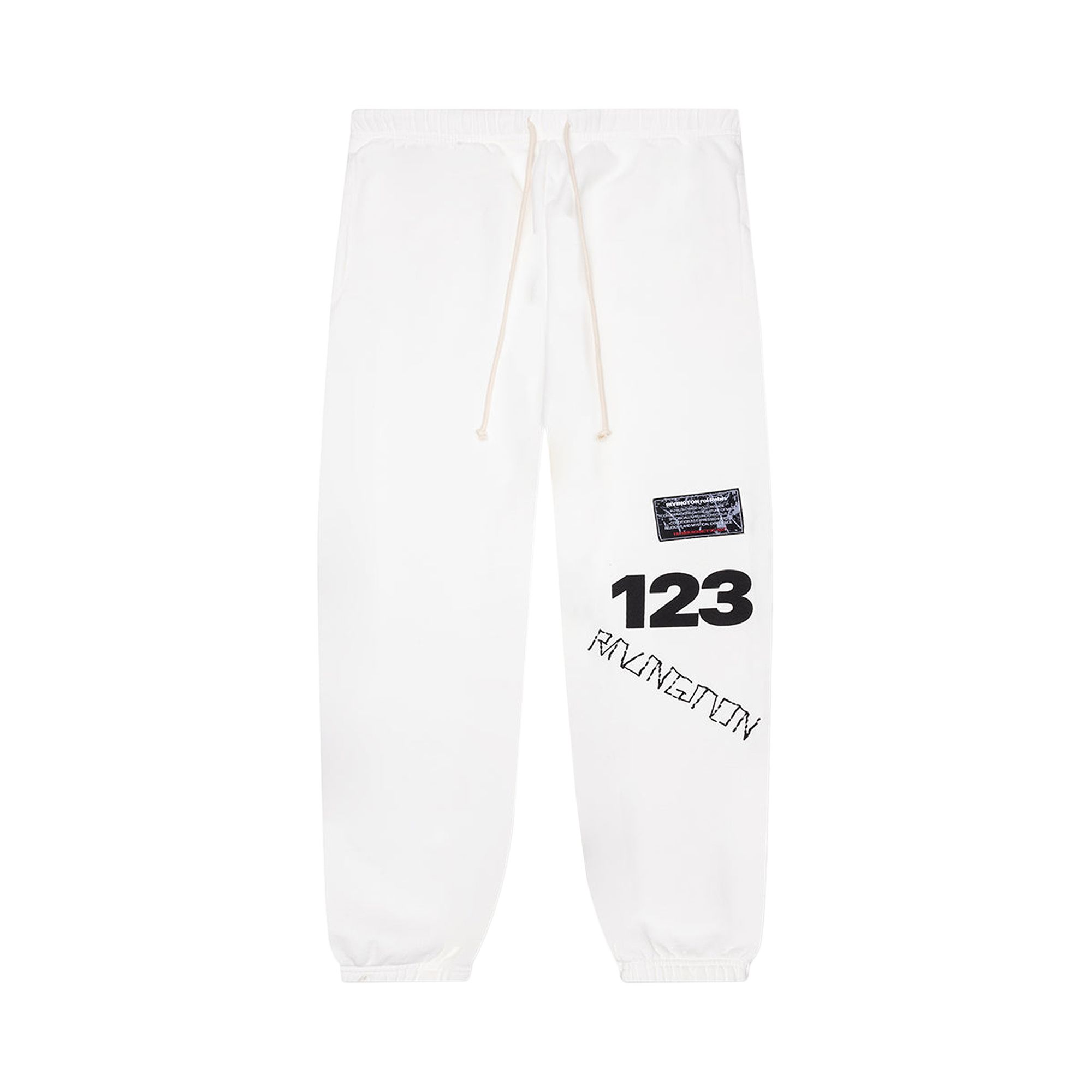 Pre-owned Rivington Roi Rebis Cva Uso 123 Sweatpants 'max White' | Men's Size Xl
