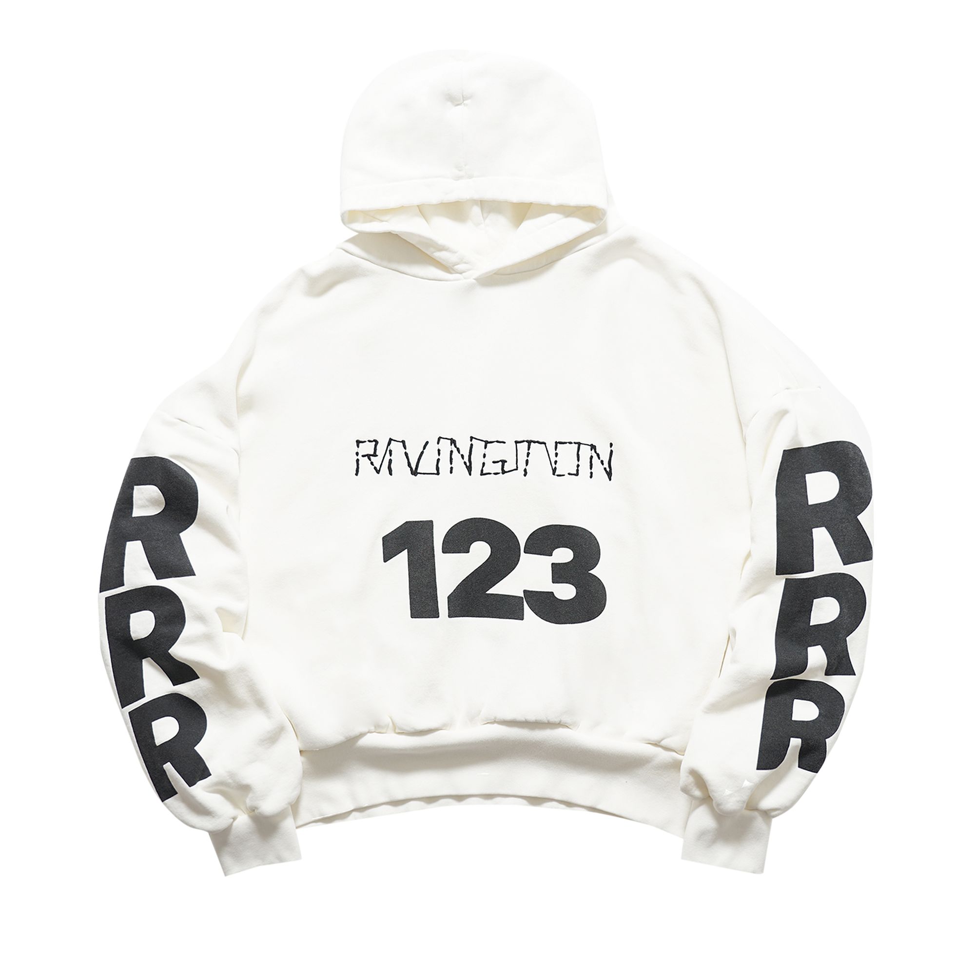 Pre-owned Rivington Roi Rebis Uso 123 Cva Hoodie 'max White' | Men's Size M