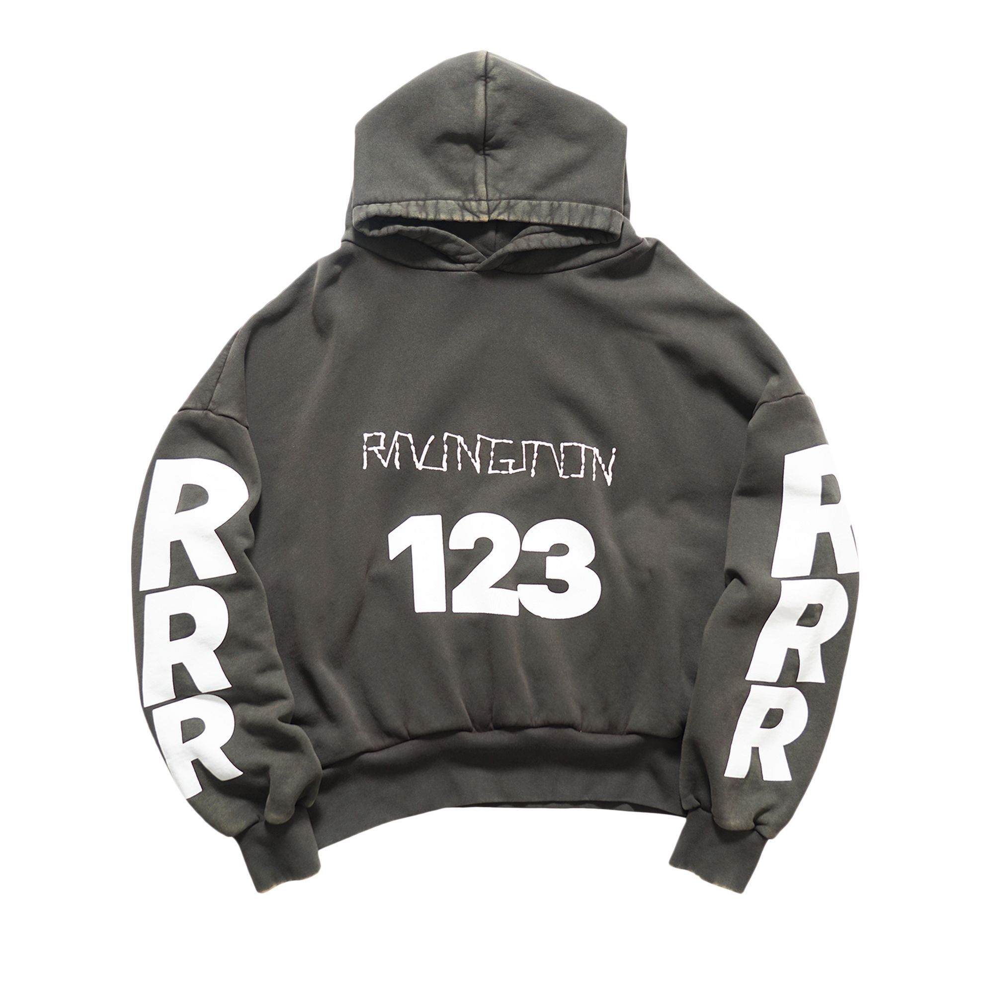 Pre-owned Rivington Roi Rebis Uso 123 Cva Hoodie 'mechanic Black' | Men's Size S