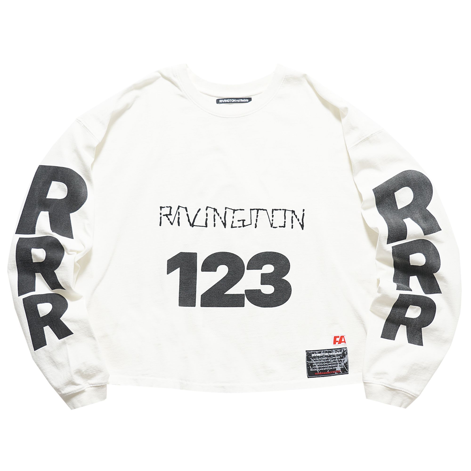 Pre-owned Rivington Roi Rebis Uso 123 Cva Long-sleeve Tee 'max White' | Men's Size Xxl