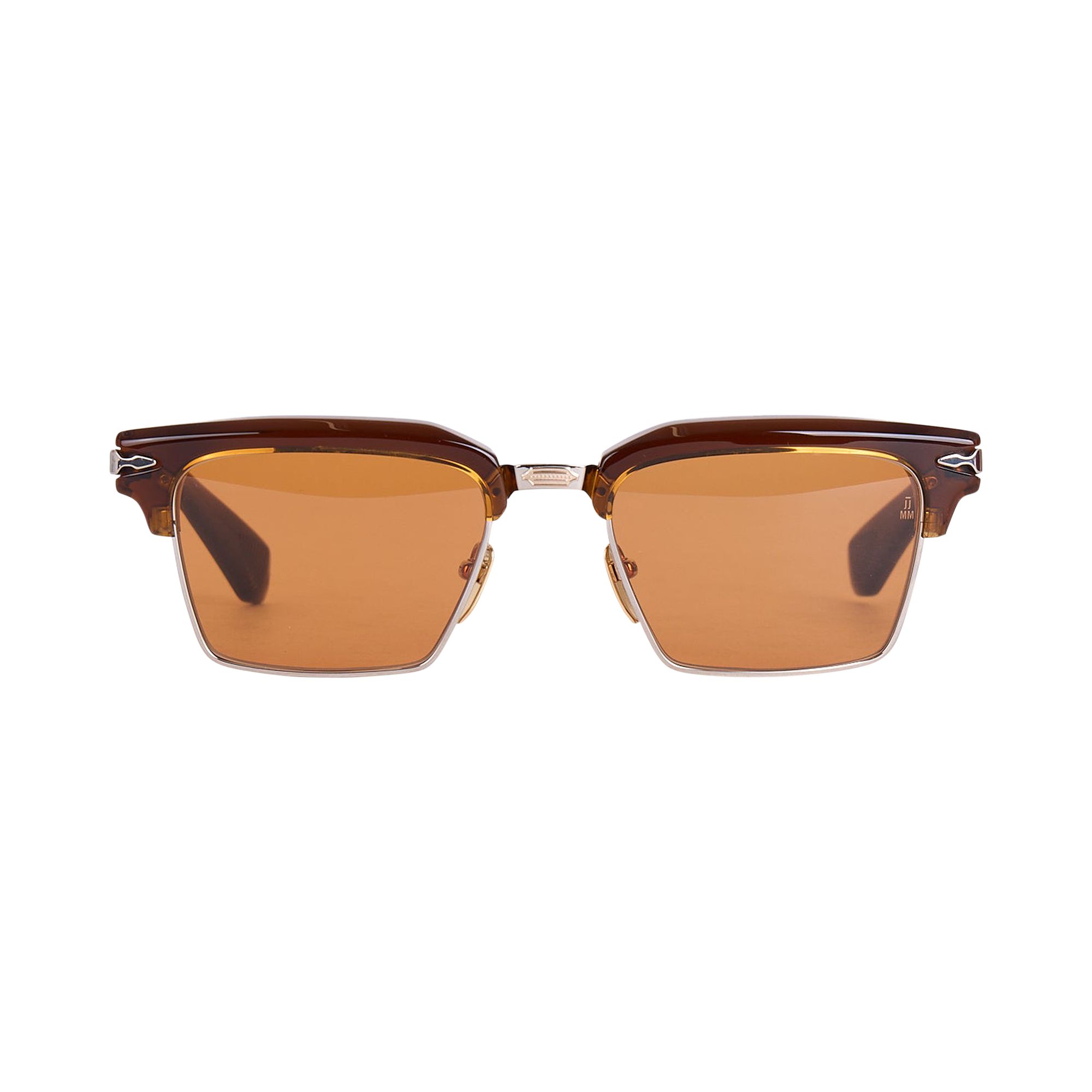 Pre-owned Jacques Marie Mage Alin Sunglasses 'zoltar' | Brown | Men's Size Onesize