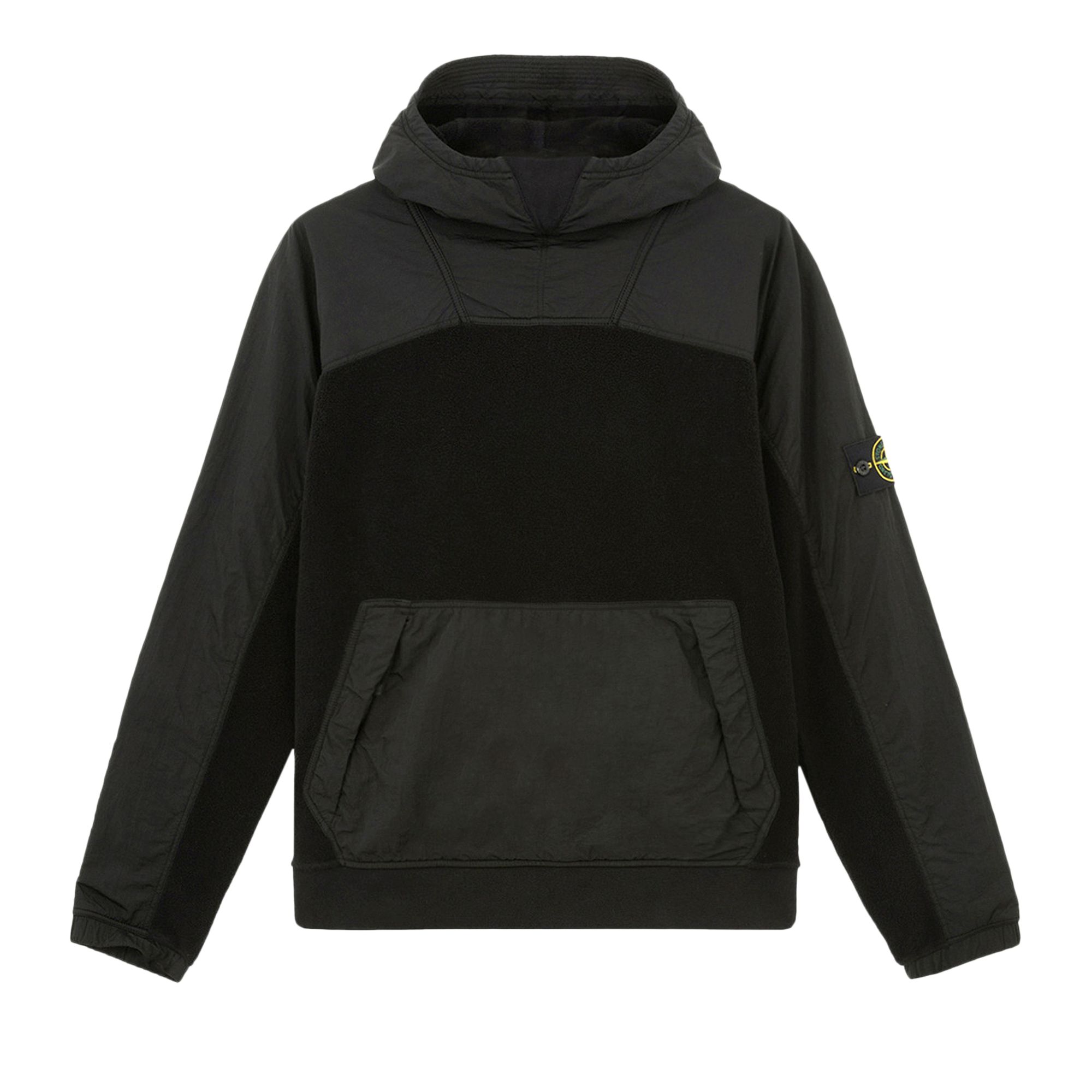 Pre-owned Stone Island Technical Patch Sweatshirt 'black' | Men's Size S