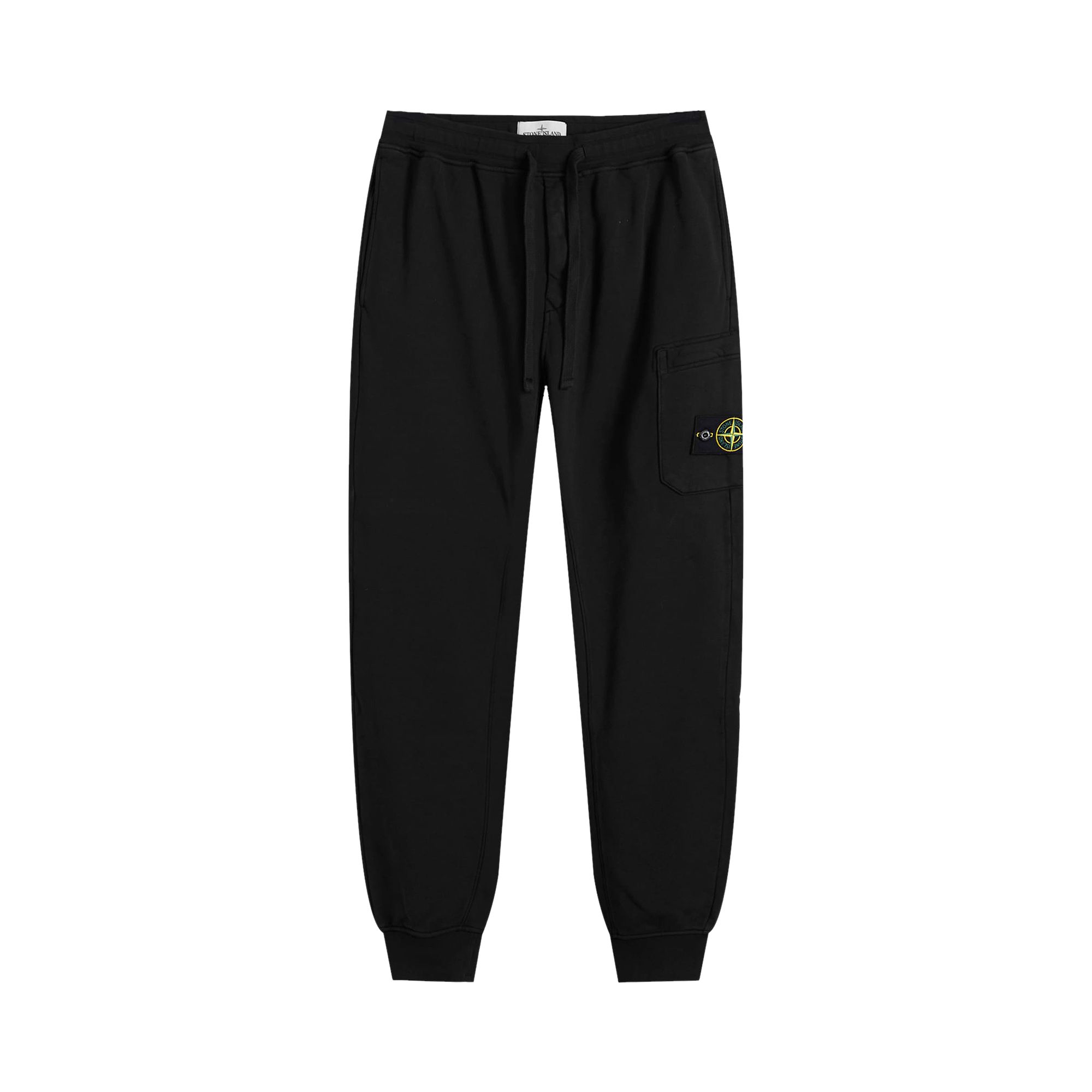 Pre-owned Stone Island Fleece Sweatpants 'black' | Men's Size S