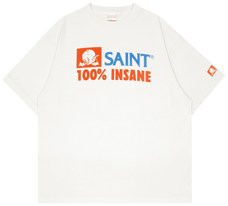 Saint Mxxxxxx♡ SS TEE INSANE SS Tee INSANE – RESTIR