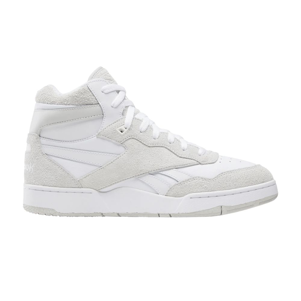 Reebok BB4000 2 Mid Retro 'Triple White Hairy Suede' | Men's Size 4.5 - 100211858