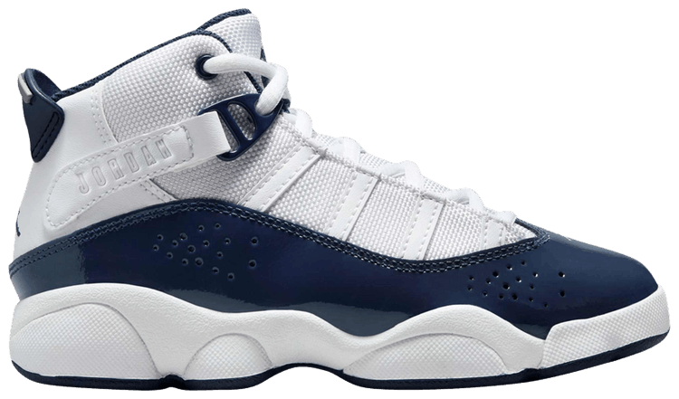 COH☆ Jordan 6 Rings (PS) Little Kids' Shoes Wolf Grey-Cool Grey-White