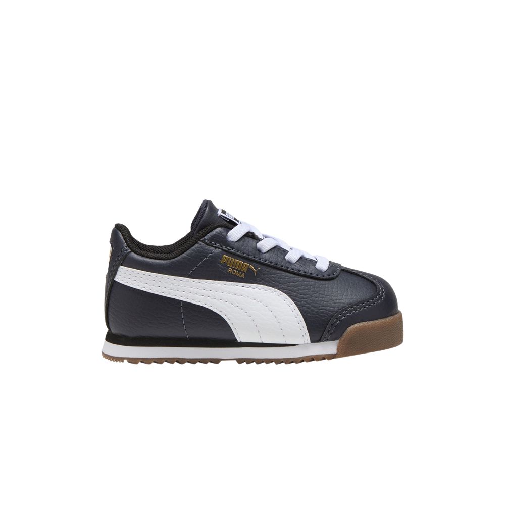Pre-owned Puma Roma 24 Standard Toddler 'navy White' | Blue | Infant Size 10