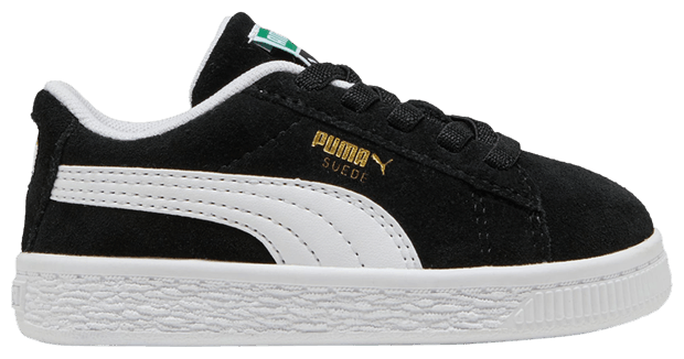 Puma Suede Classic Toddler Black White