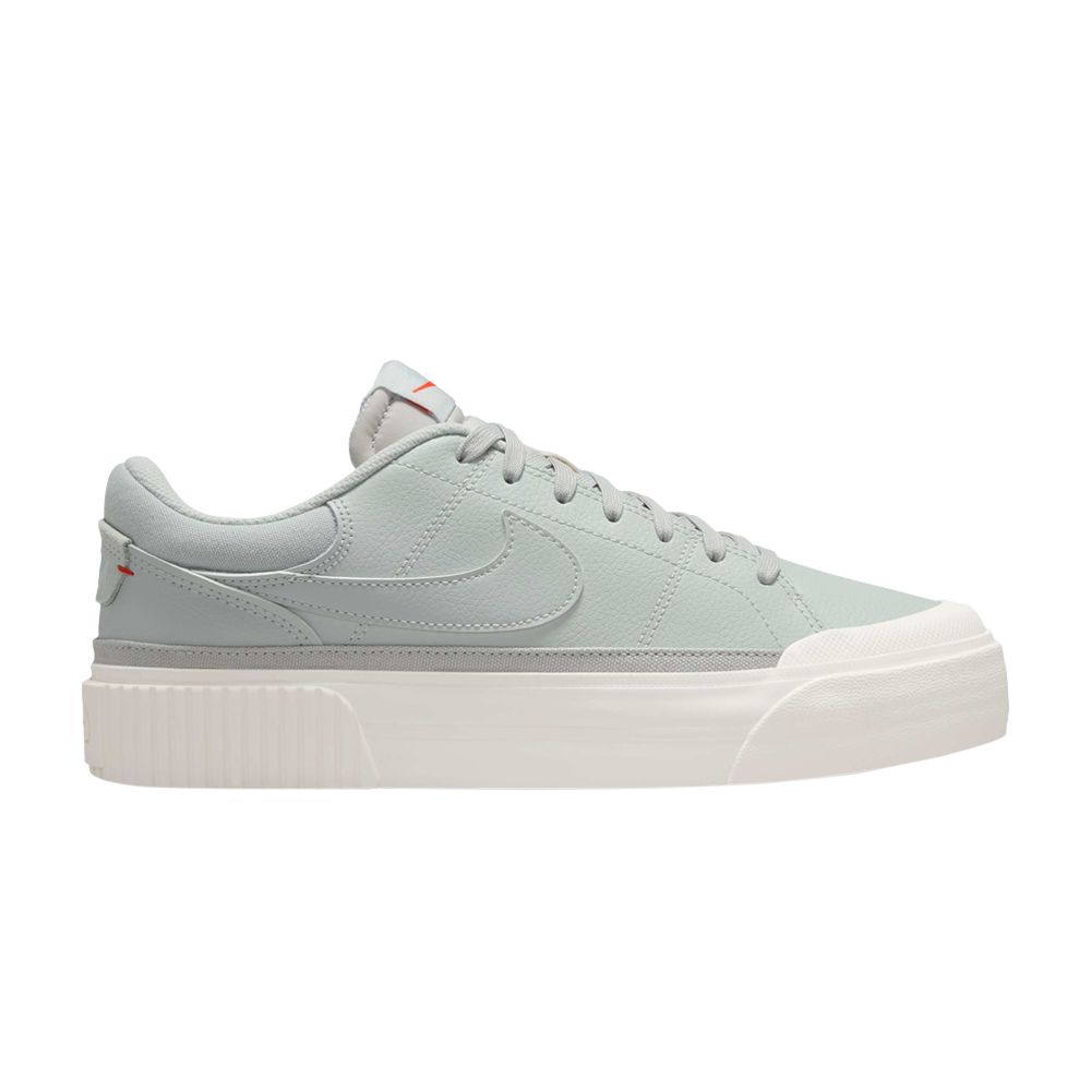 Pre-owned Nike Wmns Court Legacy Lift 'light Silver' | Green | Women's Size 11