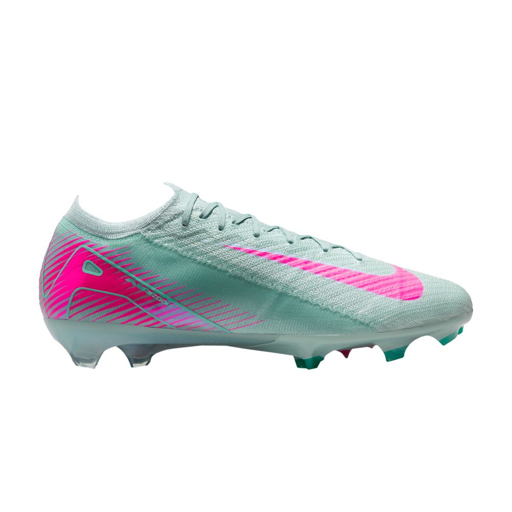 Pre-owned Nike Zoom Mercurial Vapor 16 Elite Fg 'prism Pack' | Teal | Men's Size 9.5 In Blue