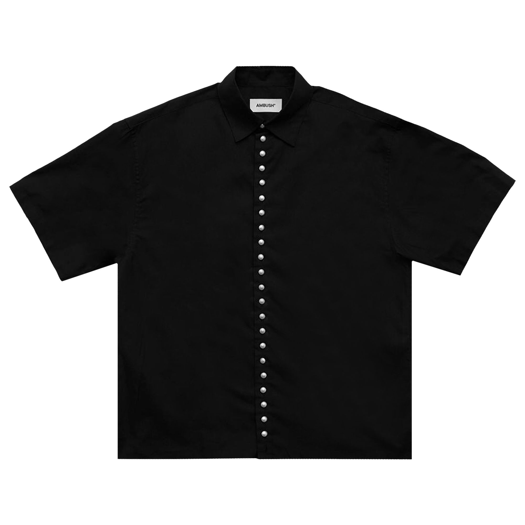 Pre-owned Ambush Pearl Button Shirt 'black' | Men's Size 52