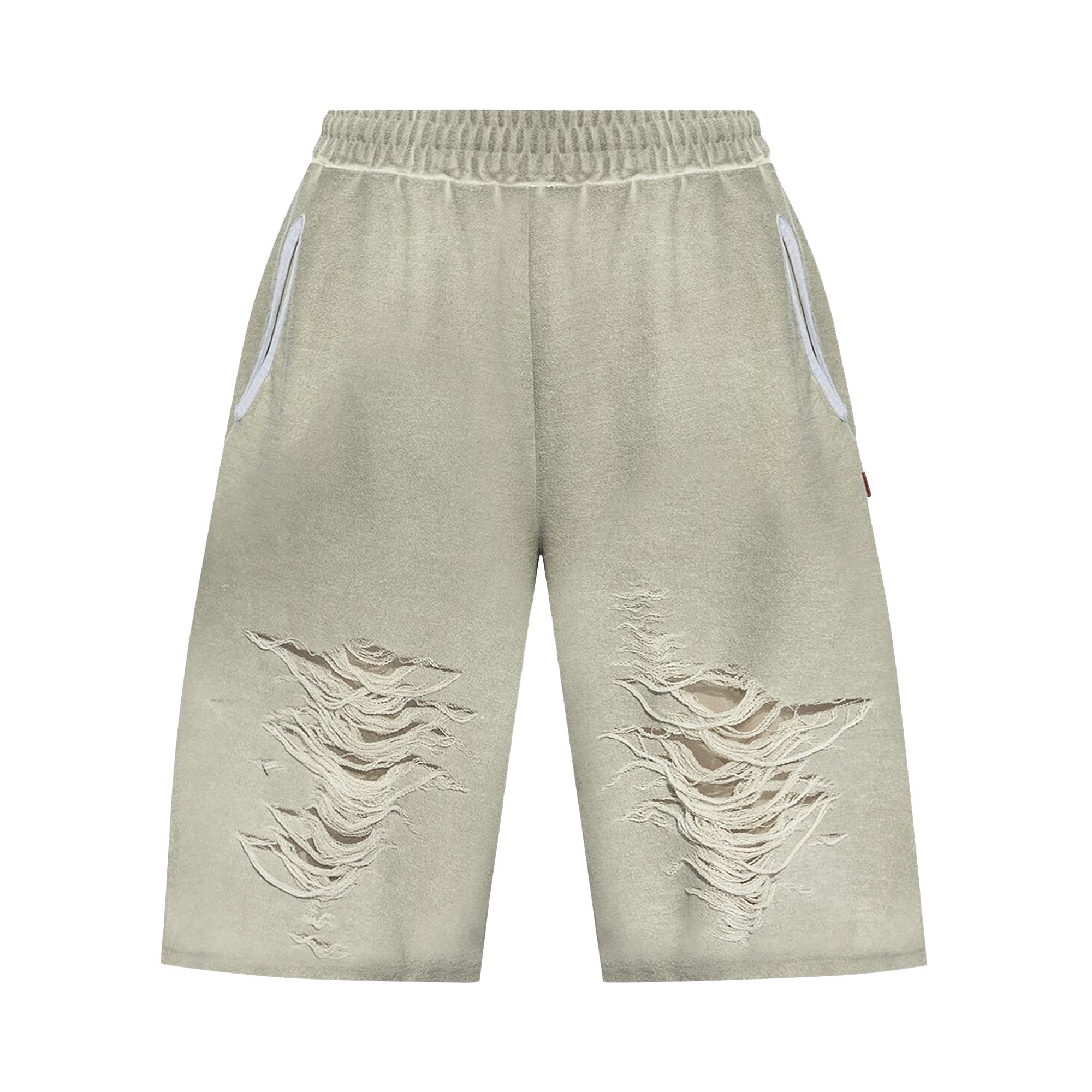 Pre-owned Diesel Distressed Shorts 'grey' | Men's Size Xl