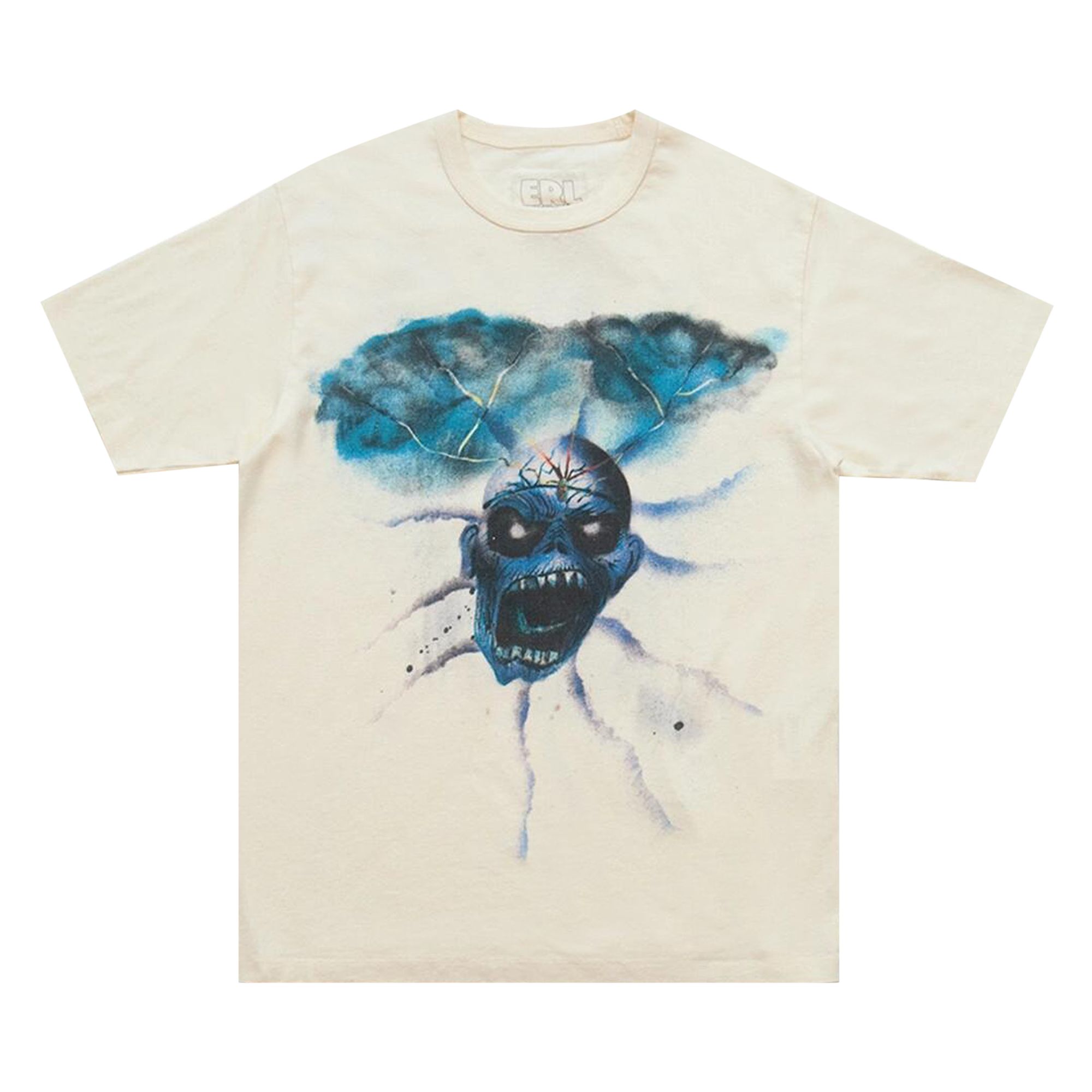 Pre-owned Erl Skull T-shirt 'white' | Men's Size S