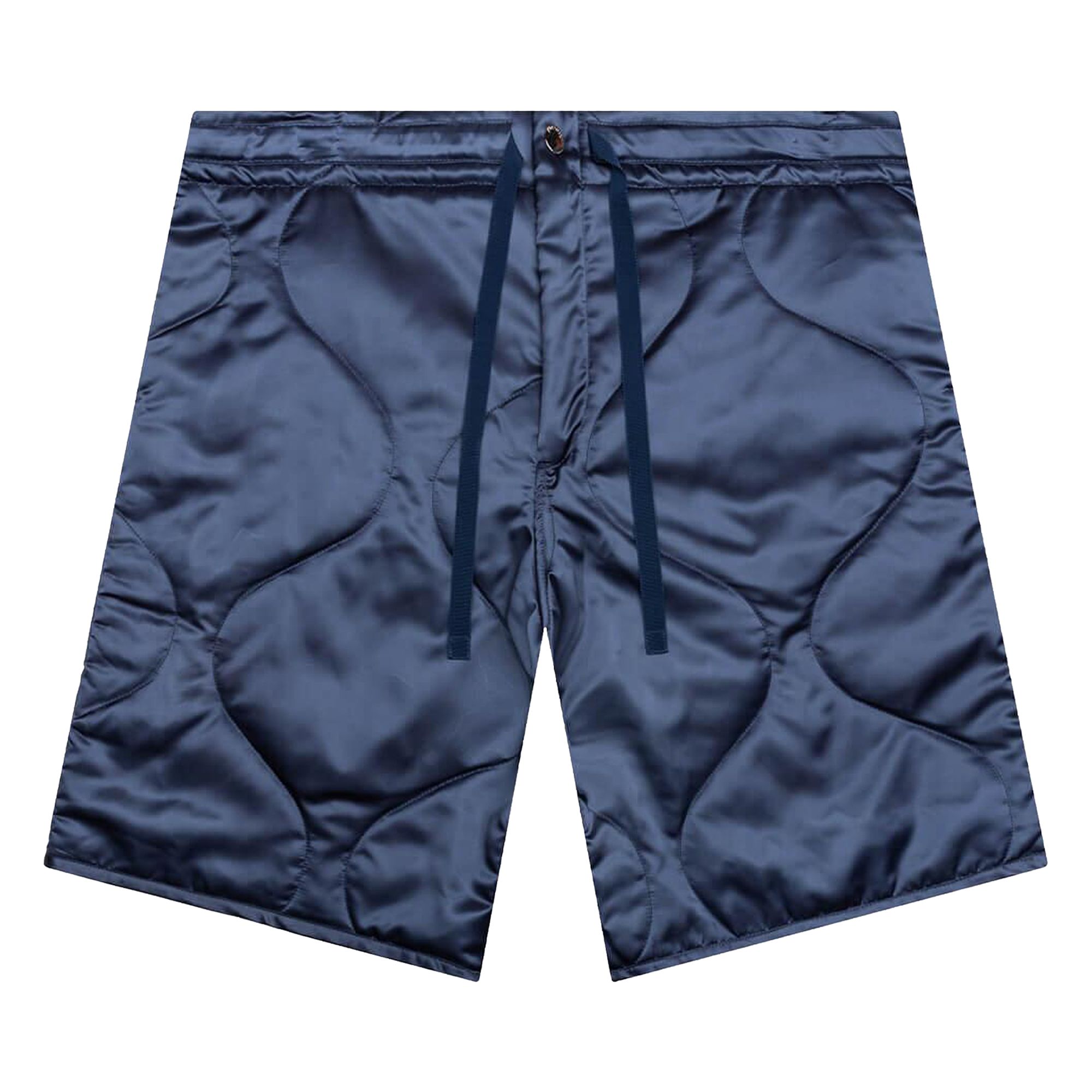 Pre-owned Jw Anderson Quilted Shorts 'blue' | Men's Size 50