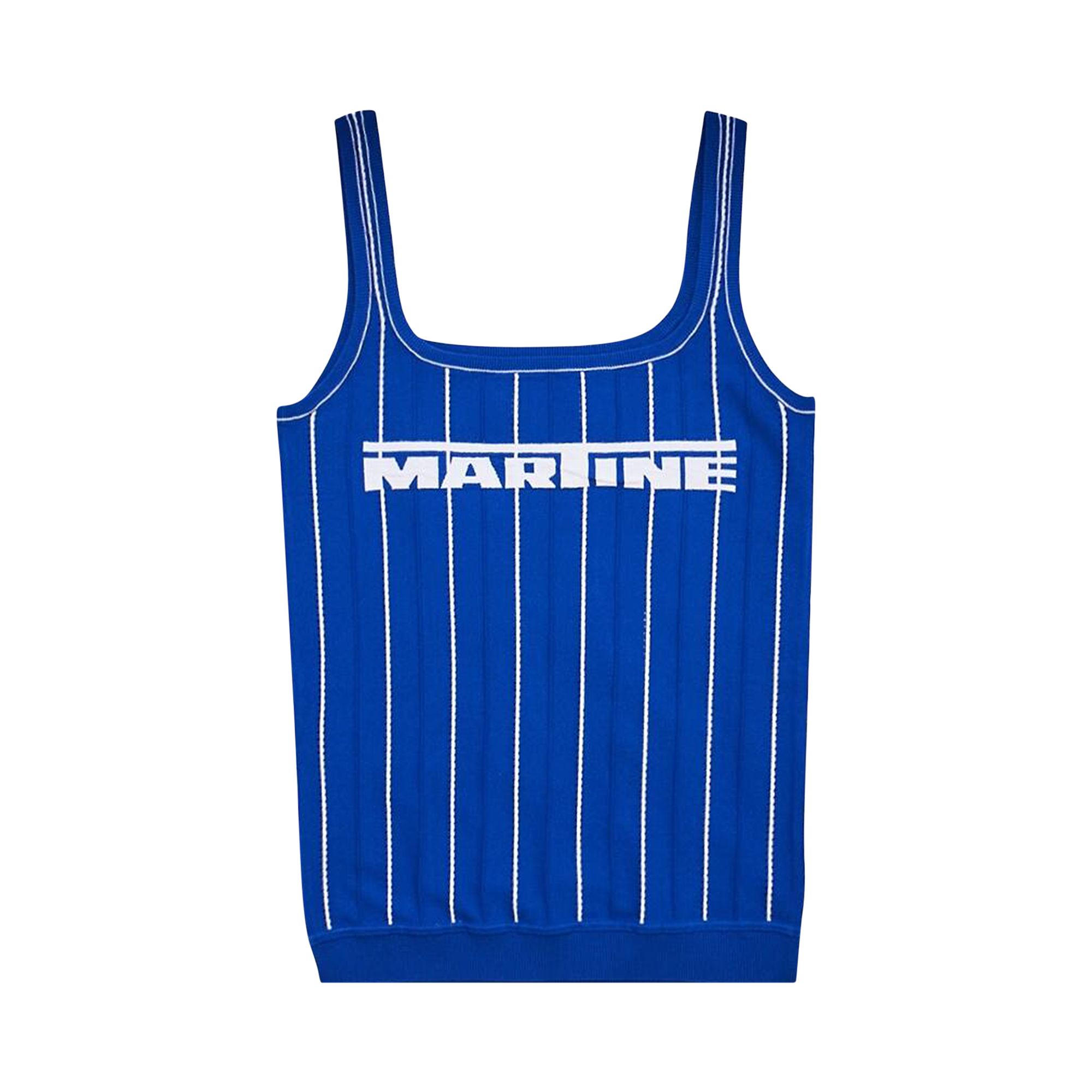 Pre-owned Martine Rose Logo Vest 'blue' | Men's Size Xl