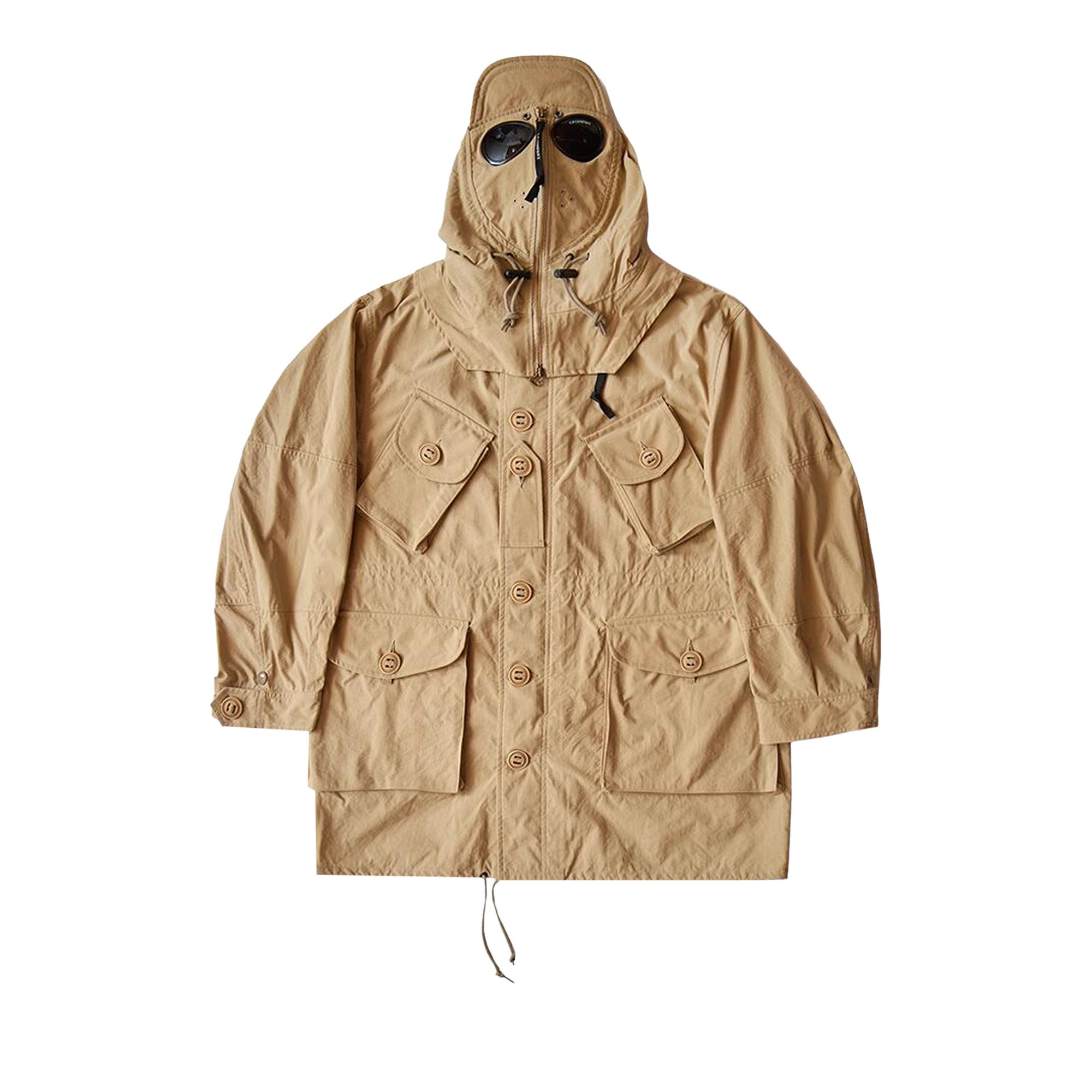 Pre-owned Junya Watanabe Man X C.p. Company Coat 'natrual' | Men's Size S In Brown