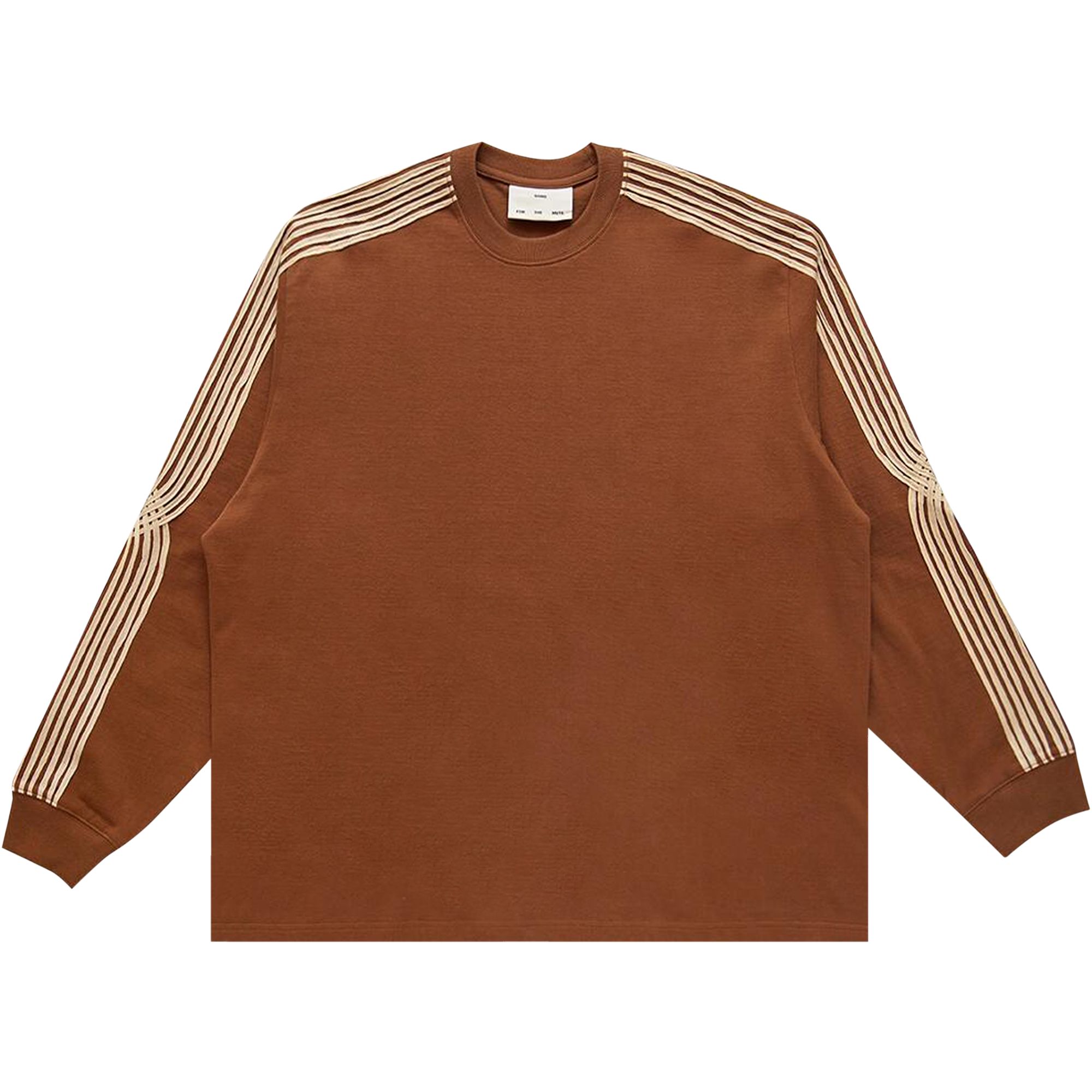 Pre-owned Song For The Mute Appliqué Crewneck Sweater 'brown' | Men's Size 50