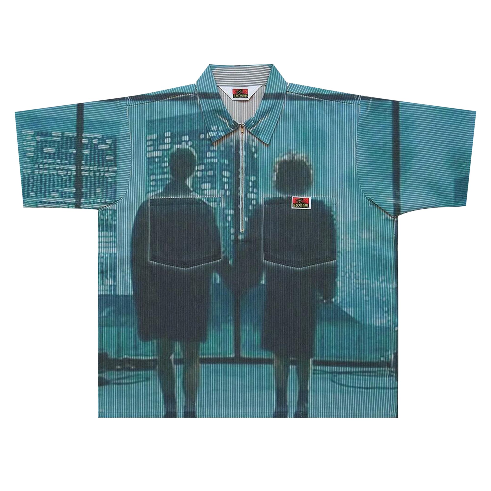 Pre-owned Satoshi Nakamoto Weird Time Shirt 'blue' | Men's Size Xxl