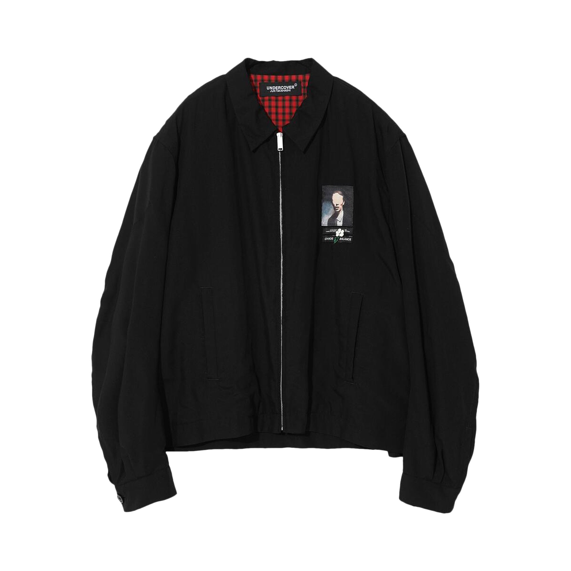 Pre-owned Undercover Graphic Print Zip-up Jacket 'black' | Men's Size 4
