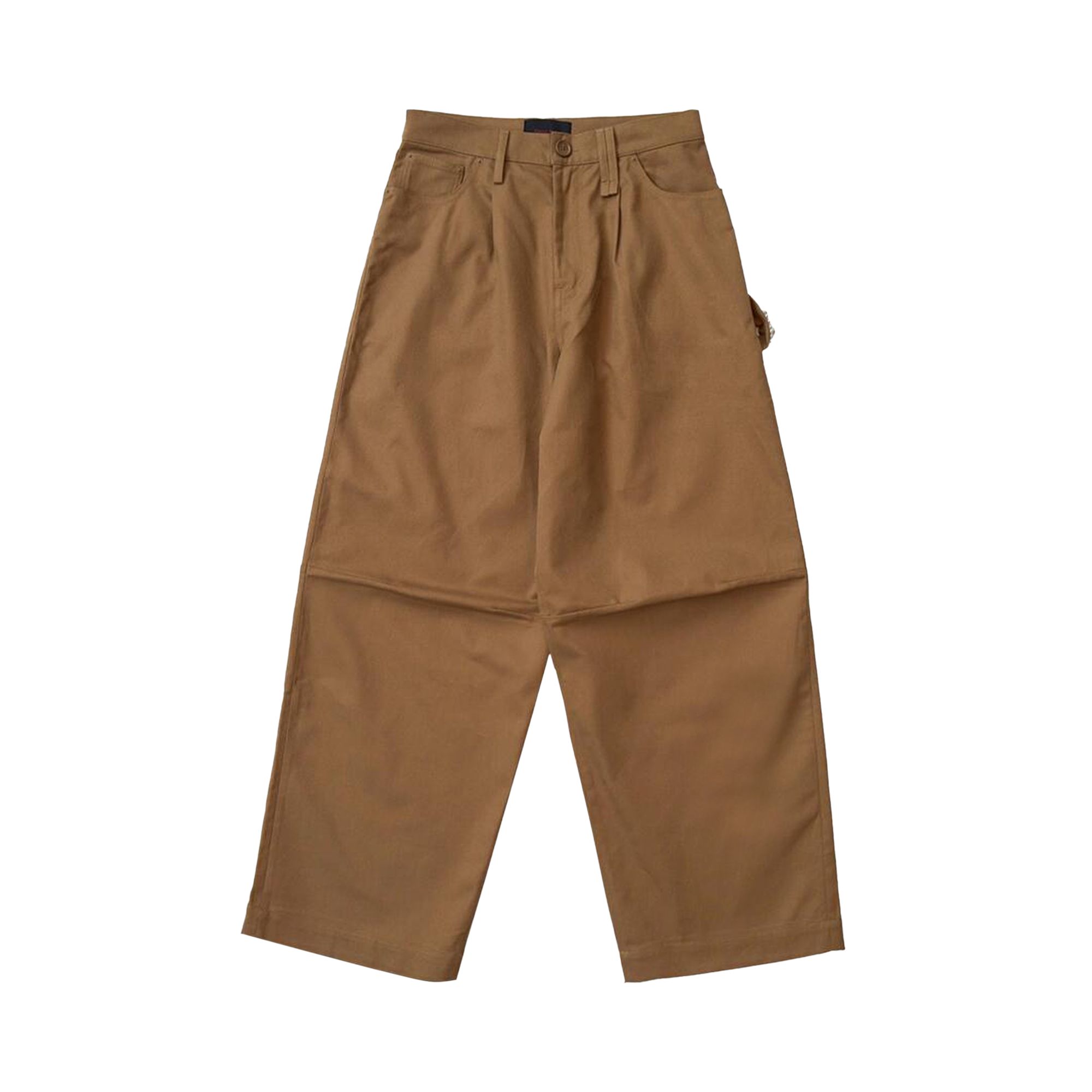 Pre-owned Simone Rocha Embellished Puddle Jeans 'natural' | Tan | Men's Size M