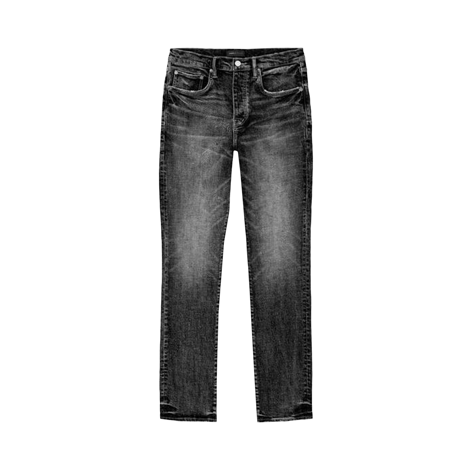 Pre-owned Purple Brand Low Rise Skinny Jeans 'black' | Men's Size 33