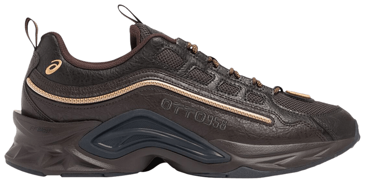 OTTO 958 x ASICS Protoblast Dark Brown Pure Gold