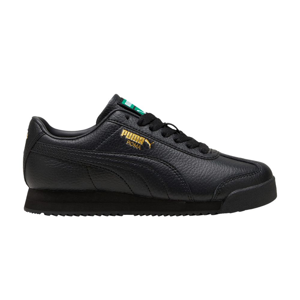 Puma Roma 24 Standard Big Kid 'Black' | Kid's Size 6 - 399334-02