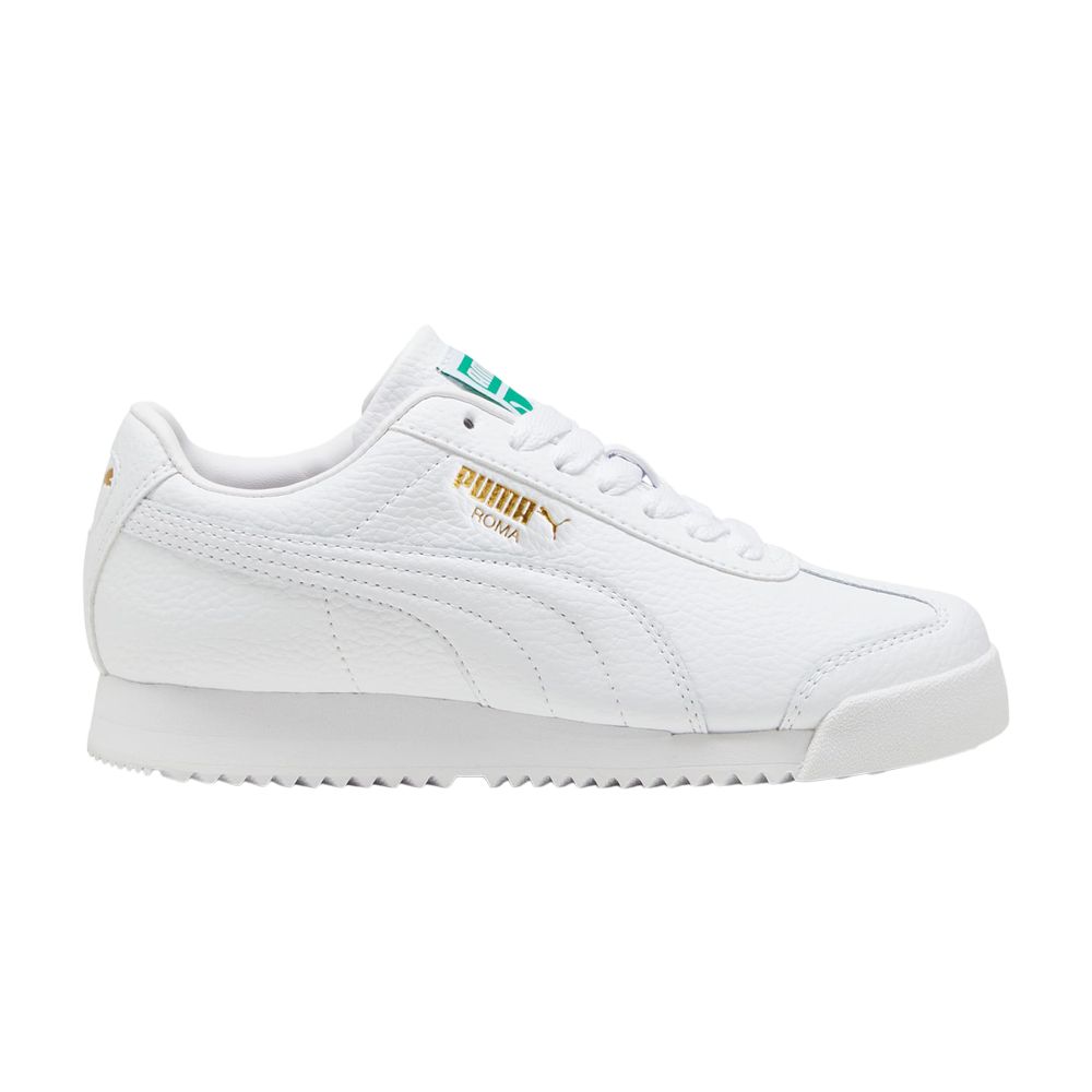 Pre-owned Puma Roma 24 Standard Big Kid 'white' | Kid's Size 6.5