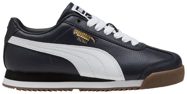 Puma Roma 24 Standard Big Kid Navy White