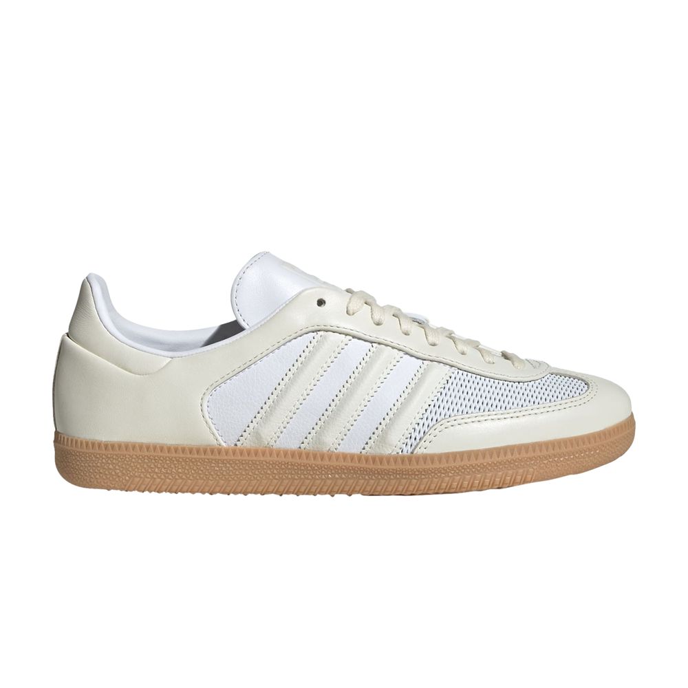 Pre-owned Adidas Originals Wmns Samba Og 'premium Perforated Pack' In White