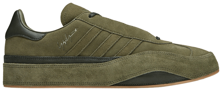 Adidas Y 3 Gazelle Olive Strata