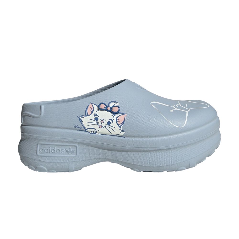 Pre-owned Adidas Originals Adidas Disney X Wmns Adifom Stan Smith Mule 'the Aristocats - Focus Blue' | Women's Size 8
