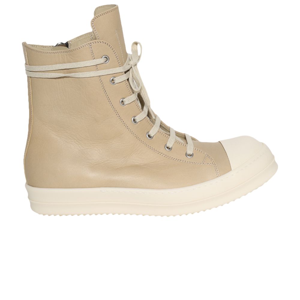 Pre-owned Rick Owens Hollywood Vintage High 'parchment Milk' | Cream | Men's Size 45 In White