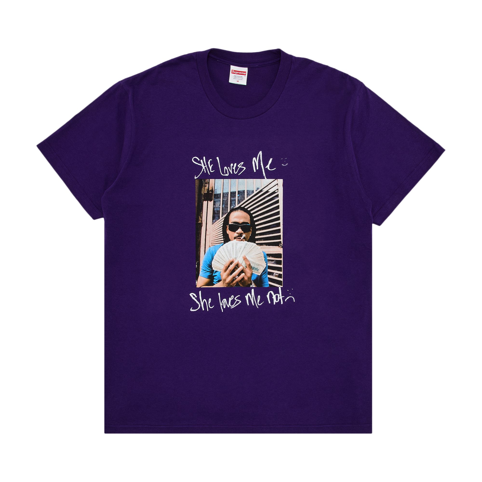 Pre-owned Supreme Max B Tee 'purple' | Men's Size S