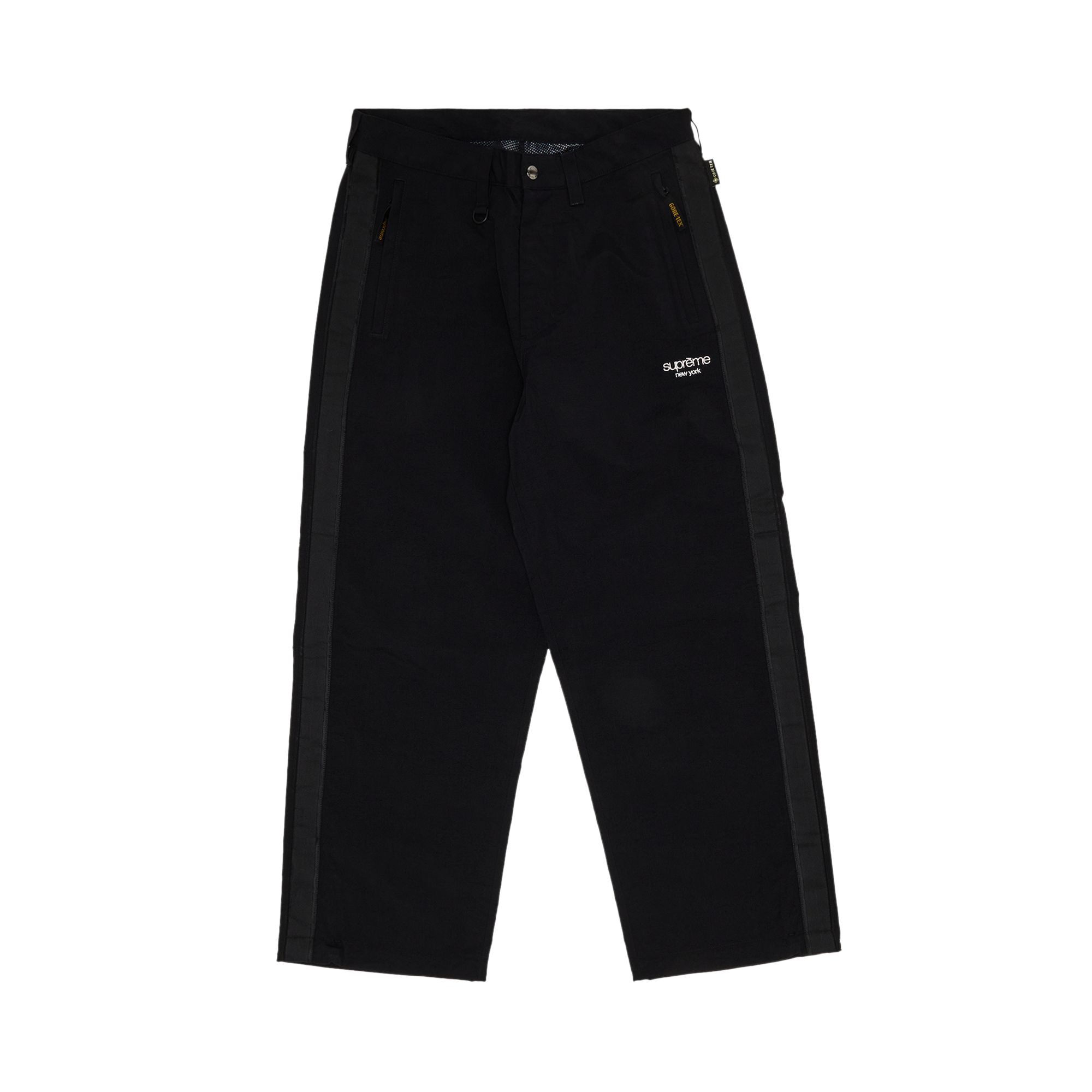 Pre-owned Supreme Gore-tex Stripe Pant 'black' | Men's Size 32