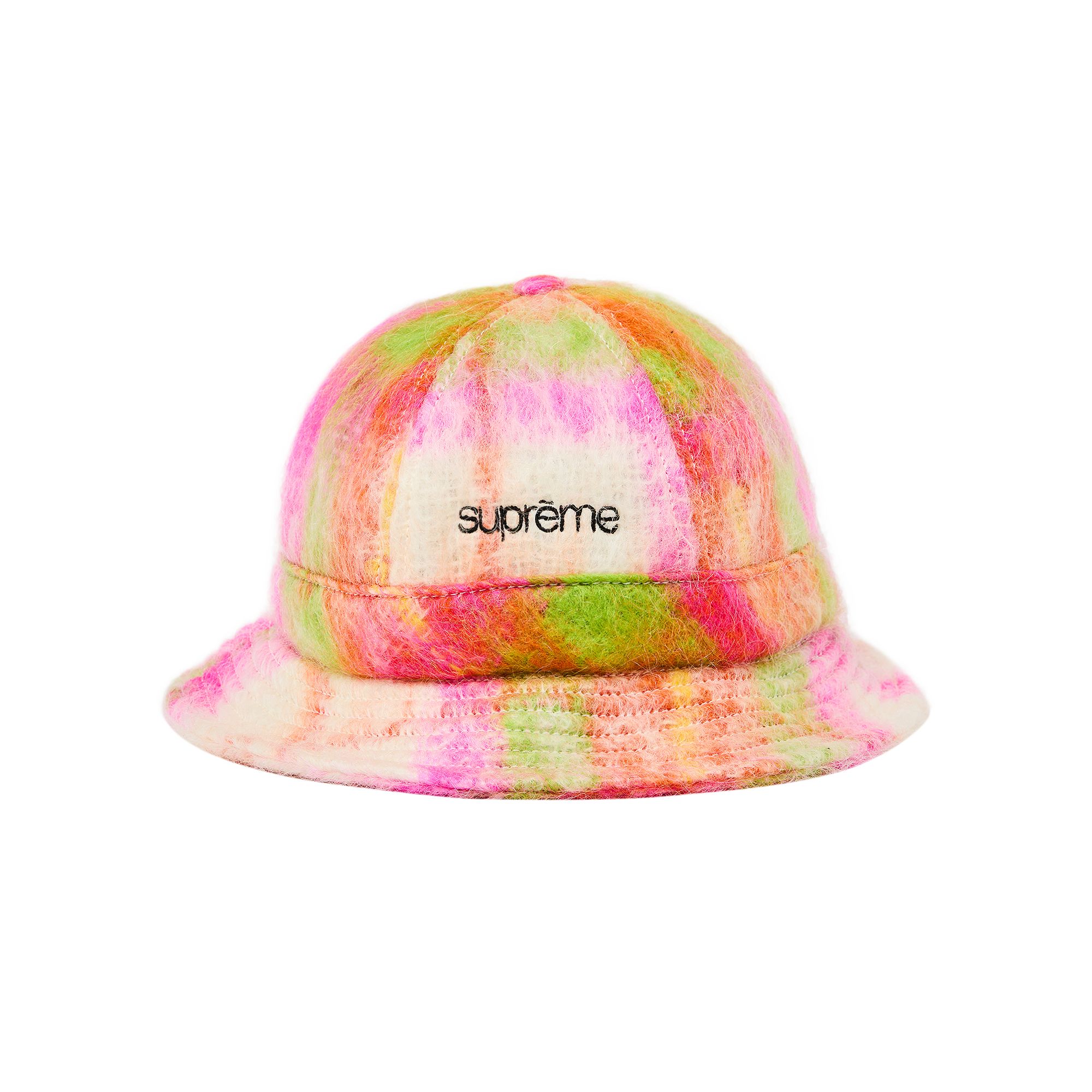 Pre-owned Supreme Mohair Plaid Bell Hat 'multicolor' | Multi-color | Men's Size M/l