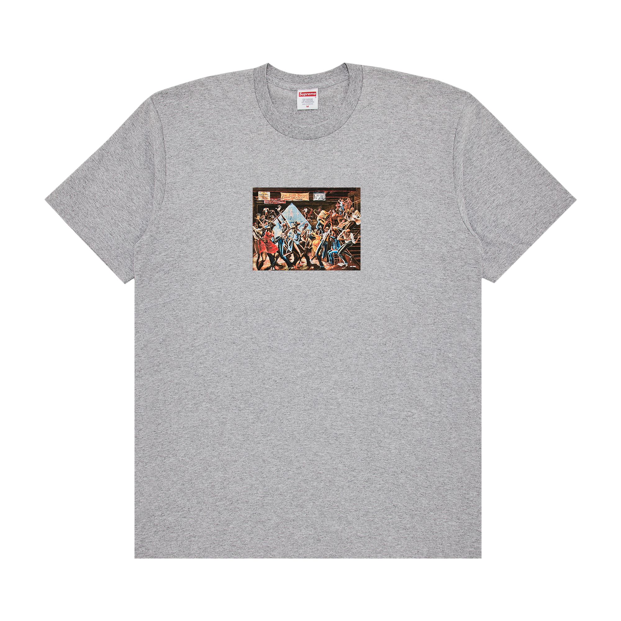 Pre-owned Supreme X Ernie Barnes Tee 'heather Grey' | Men's Size Xxl