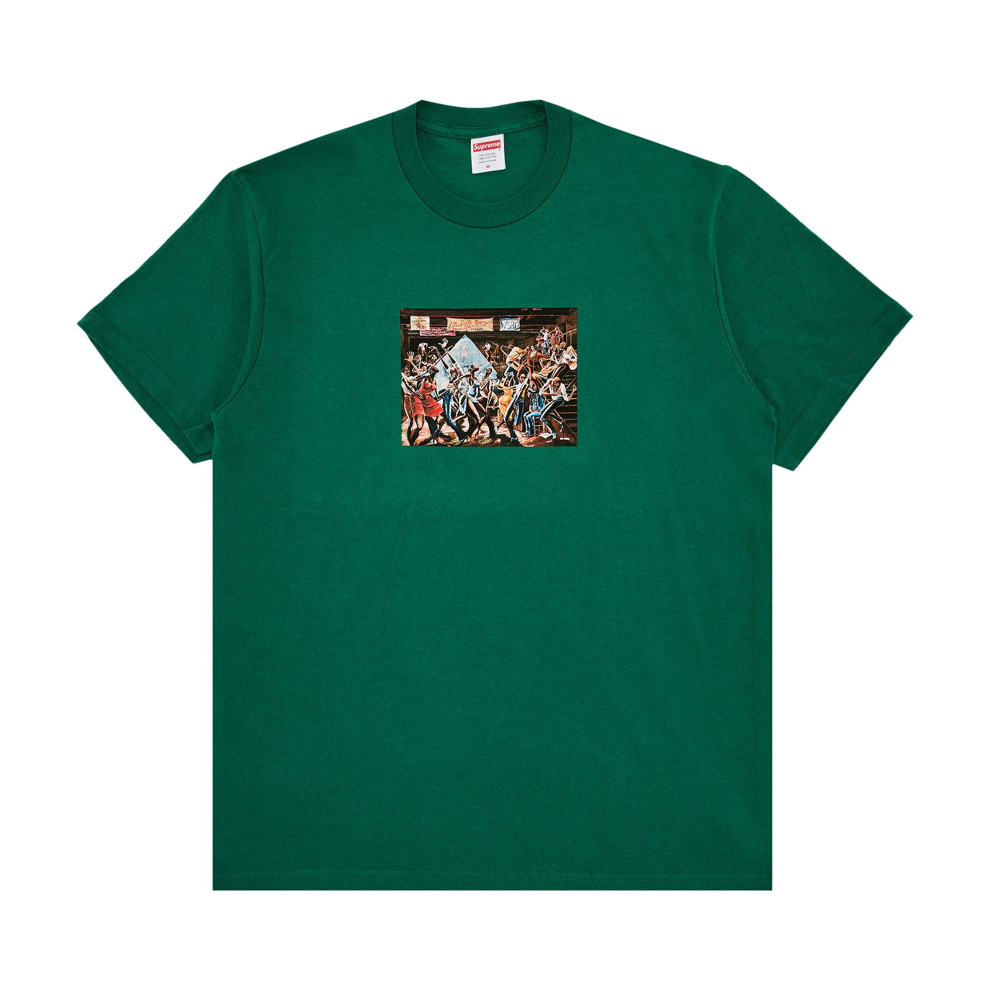 Pre-owned Supreme X Ernie Barnes Tee 'light Pine' | Green | Men's Size L