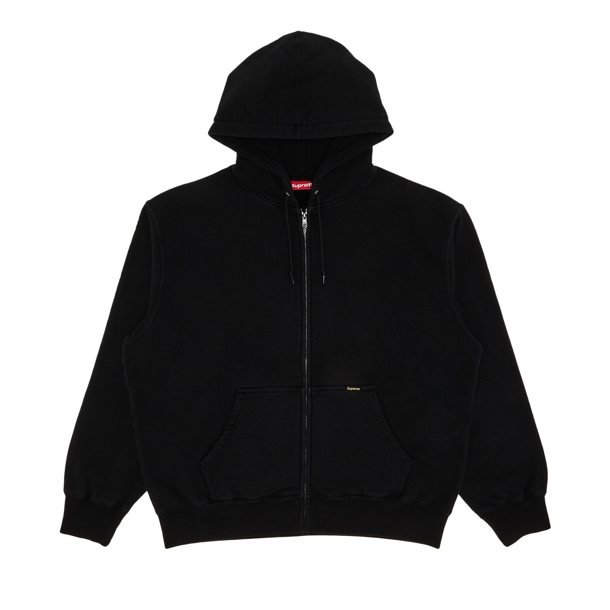 Pre-owned Supreme Work Zip Up Hooded Sweatshirt 'black' | Men's Size Xxl