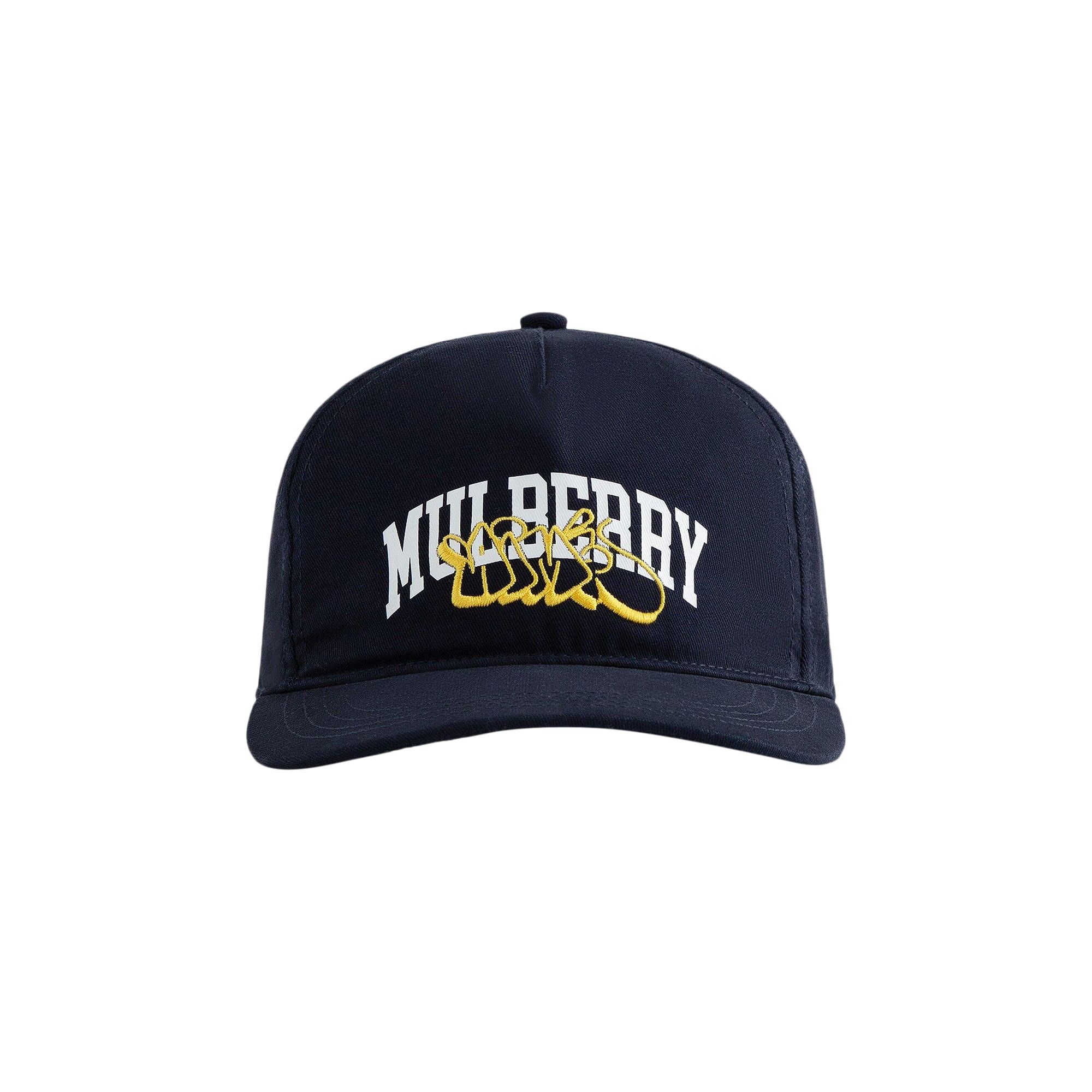 Pre-owned Aimé Leon Dore Mulberry Throwie Hat 'navy Blazer' | Blue | Men's Size Onesize
